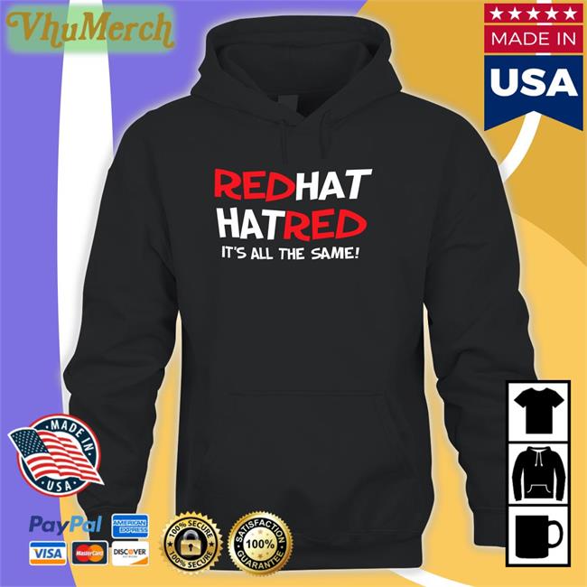 Rb Rbisrb Red Hat Hat Red It's All The Same Shirt Matt Woodbridge