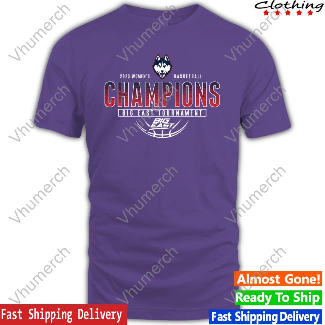 Uconn Nil Store Uconn Women's Basketball Big East Tournament Champs 2023 Tee Shirt
