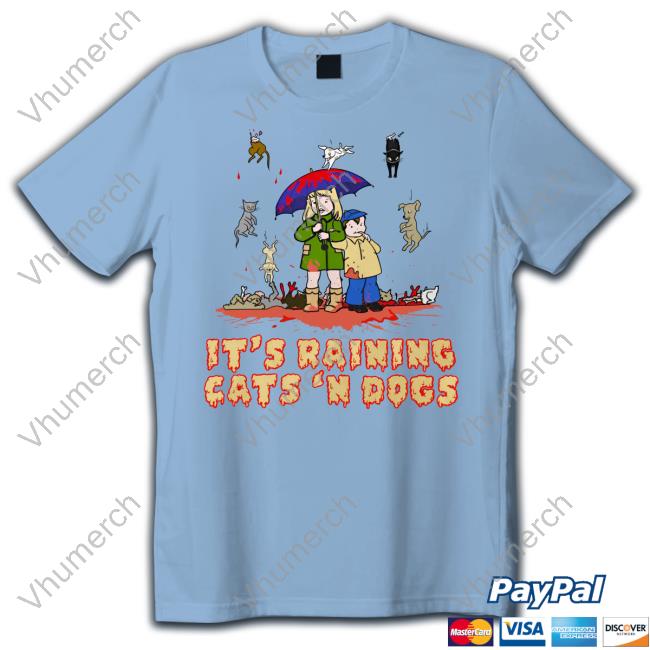 Goodshirts It's Raining Cats 'N Dogs Shirts Good Shirts