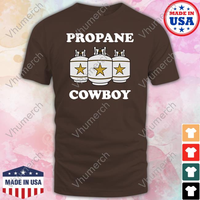Middleclassfancy Propane Cowboy Tee Shirt