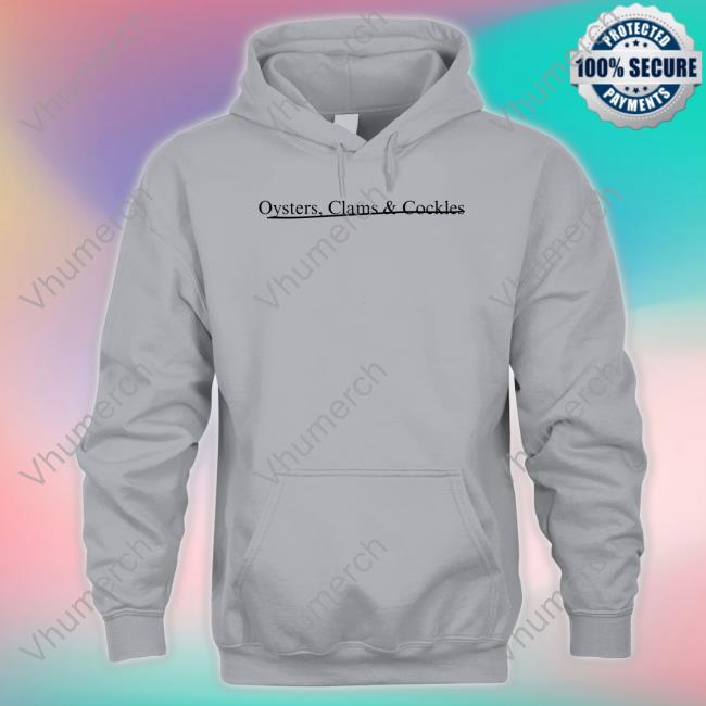 Underline Or Cross Out Long Sleeve Tee Oyster Clams And Cockles Shirt