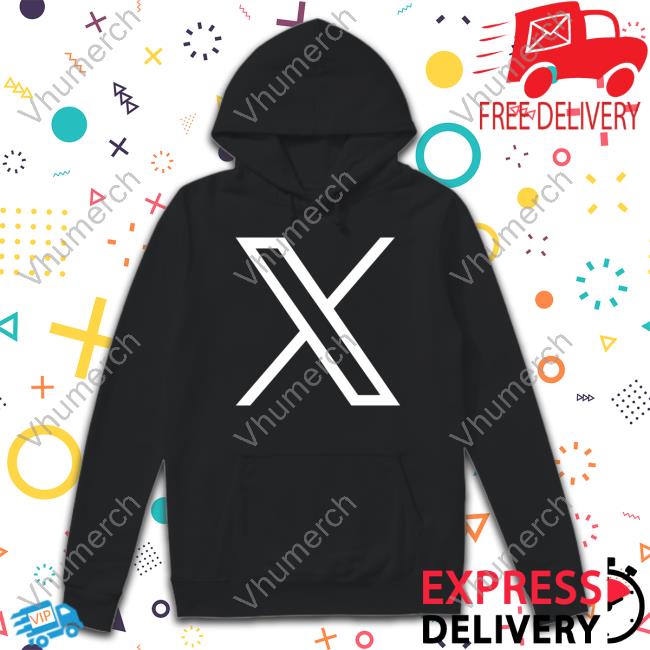 Elon Musk Twitter X Logo Long Sleeve