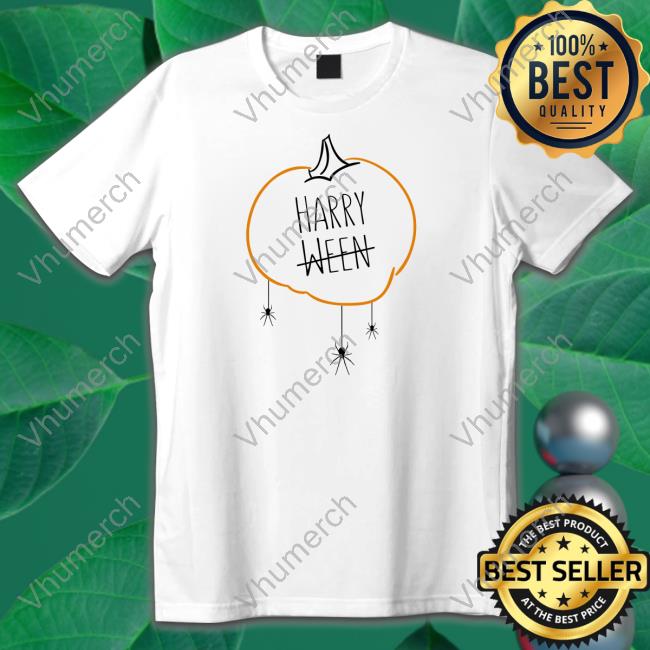 Harry Ween Pumpkin And Spider Shirt