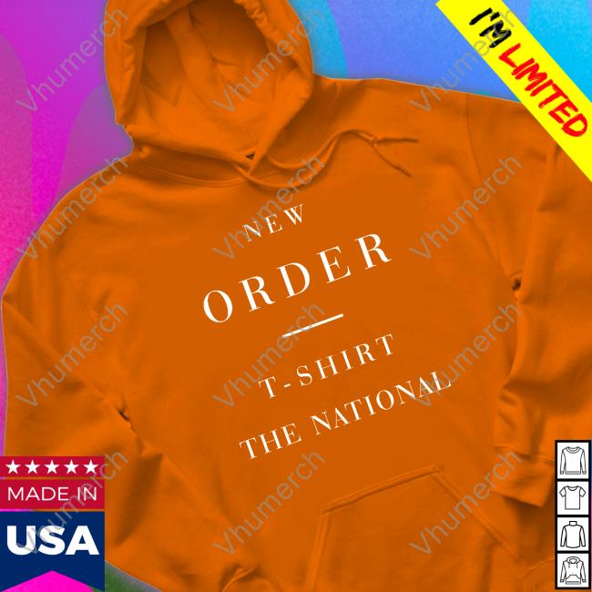 New Order T-Shirt The National T Shirts