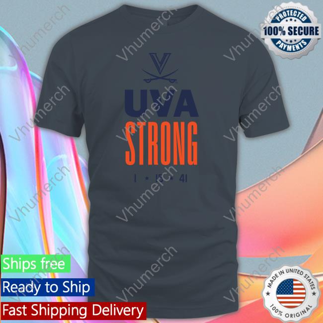 Uva Football Uva Strong 1 15 41 Tee Shirt