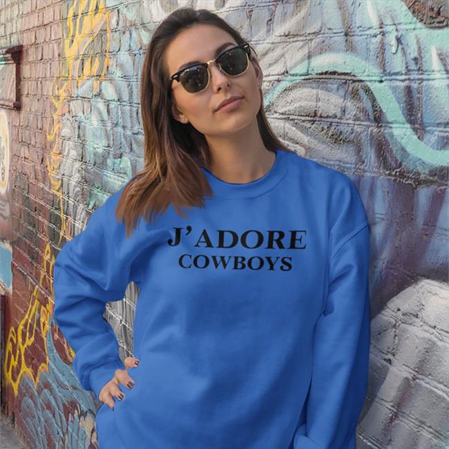 Kendall Jenner Models J' Adore Cowboys Shirt