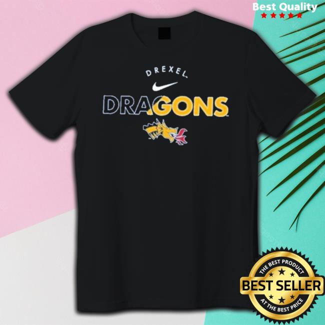 Youth Drexel Dragons Blue Core Cotton Logo New Shirt Youth Drexel Dragons Blue Core Cotton Logo Hoodie Sweatshirt
