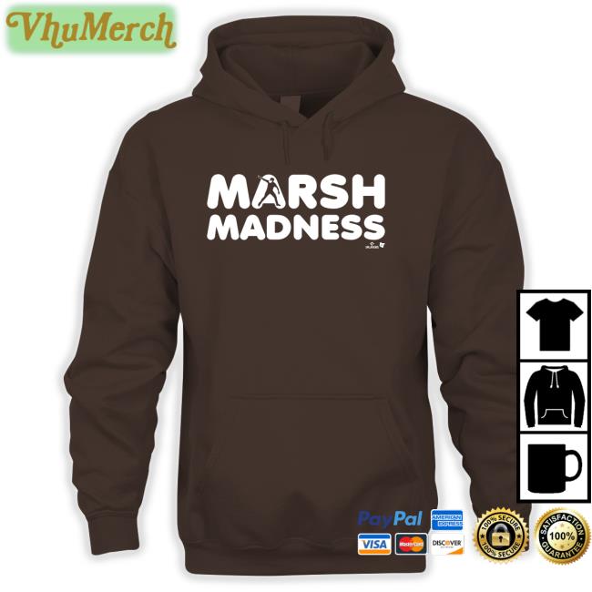 Brandon Marsh Madness Hoodied Sweatshirt Brandon Marsh Madness Shirts Breaking T Store