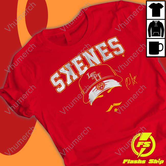 Lsu Baseball Paul Skenes Stache Long Sleeve Tee