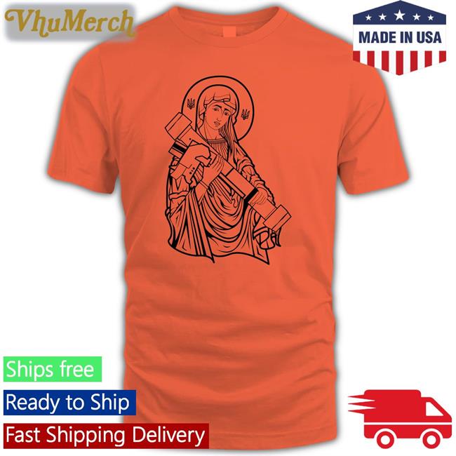 Army Green Saint Javelin Outline Shirt