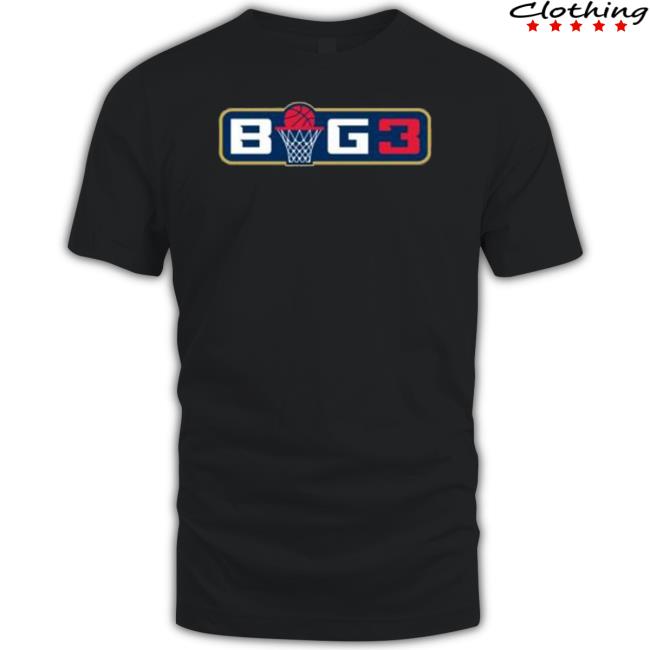Original Big3 Basketball Logo Shirt Original Big3 Basketball Logo Shirt