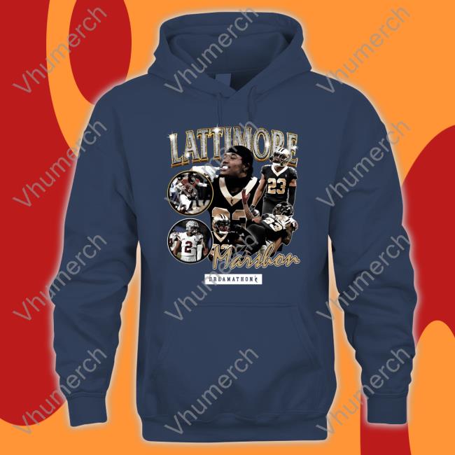 Marshon Lattimore Dreamathon Shirt Tyrann Mathieu Wearing Marshon Lattimore Dreamathon Shirt