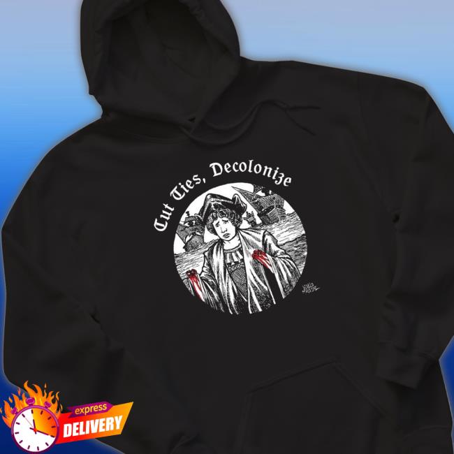Cut Ties Decolonize Red Hands Variant Diablo Macabre Hoodie
