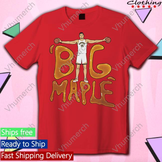 Zach Edey Big Maple Tee The Purdue Nil Store