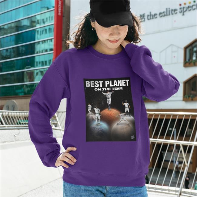 New York Yankees Talkin' Yanks Best Planet On The Team Shirt