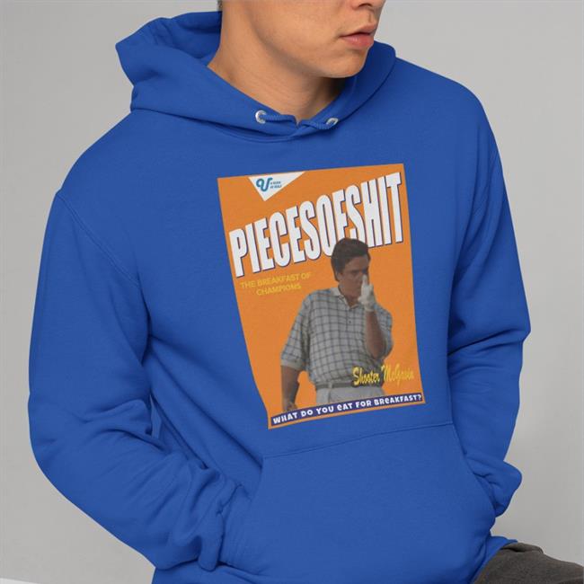 L.A. Beast Piecesoeshit Breakfast Of Champions What Do You Eat For Breasfast Hoodie Usuckatgolf Merch