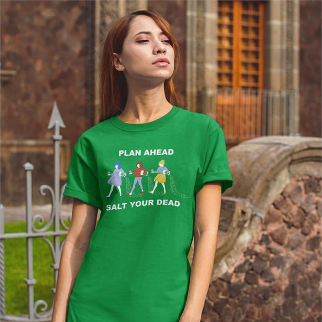 Salt Your Dead Slouchy T Shirt Wineandcrimepodcast Store