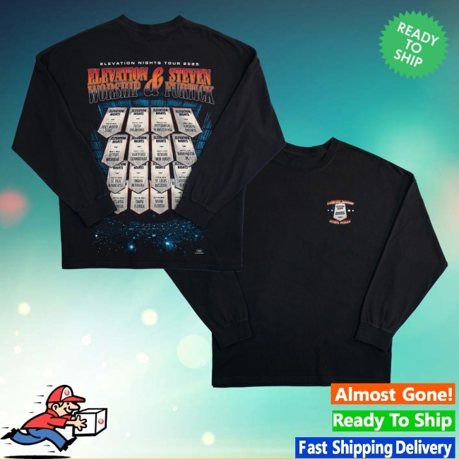 Elevation Nights Tour 2025 Crewneck Sweatshirt Elevation Nights Tour 2025 Shirt