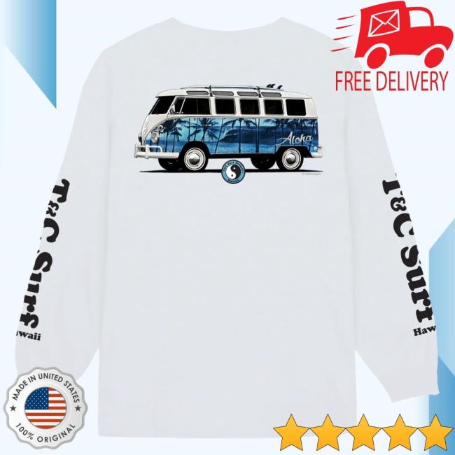 Official Tcsurf Merch Store T&C Surfwave Volkswagen® Long Sleeve Shirt