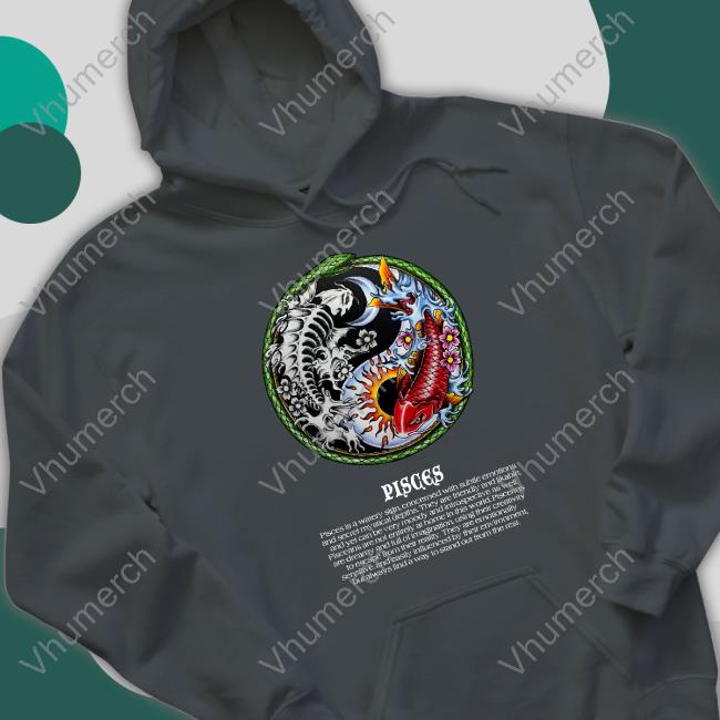 Funny Pisces Is A Watery Sign Concerned With Subtle Emotions Hoodie