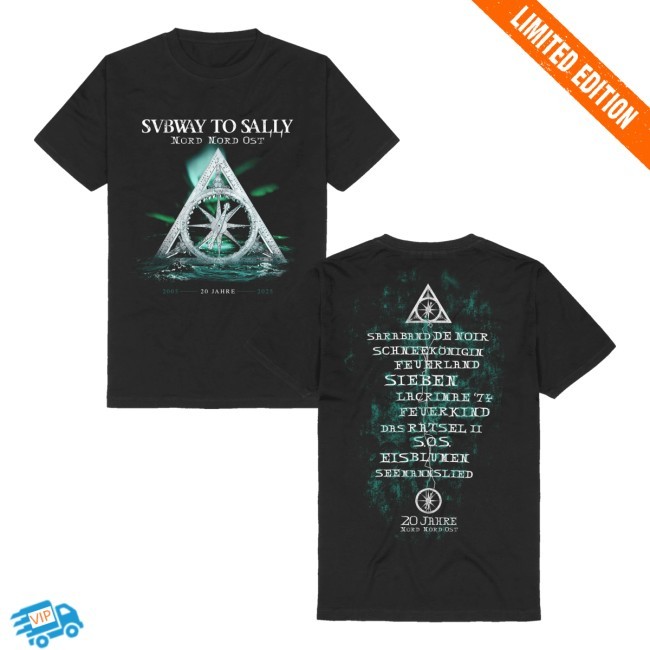 20 Jahre Nord Nord Ost Zip Up Hooded Sweatshirt Subway To Sally Merch Store