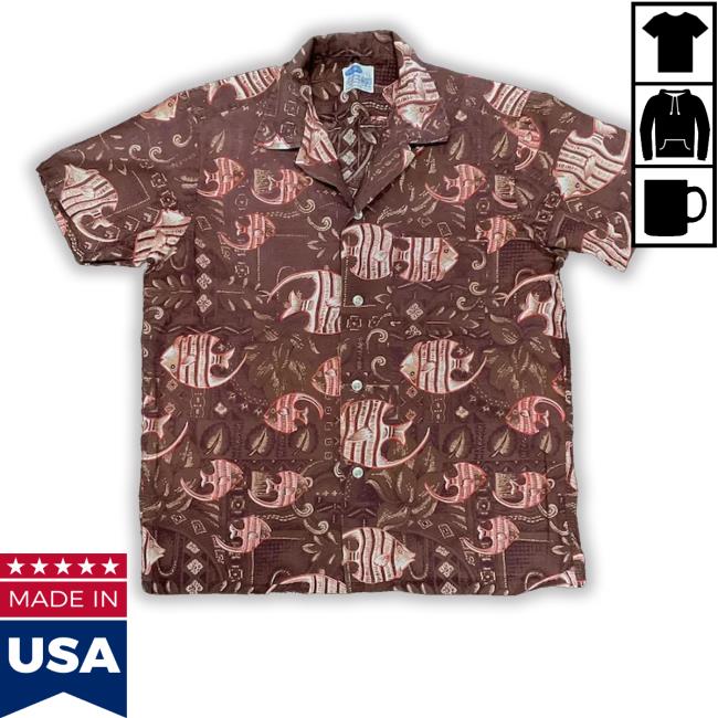 Rubylane Merch Sears Pilgrim Hawaiian Classic Shirt