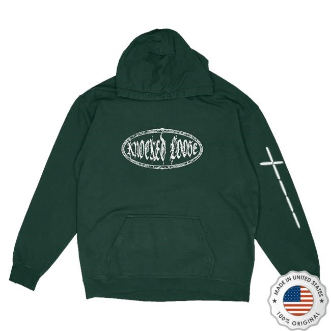 Official Knocked Loose Store Merch Knocked Loose Don't Reach Oval Pull Crewneck Sweatshirt