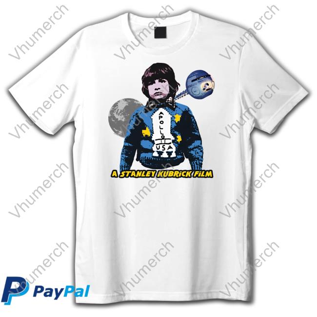 Goodshirts The Moon Landing A Stanley Kubrick Film T Shirt