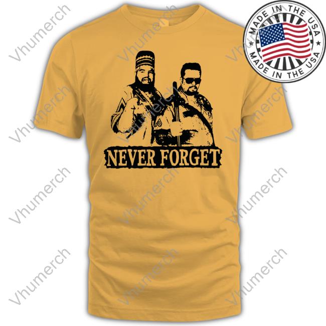 Osw Review Never Forget Twin Towers Akeem & Big Boss Man T Shirt