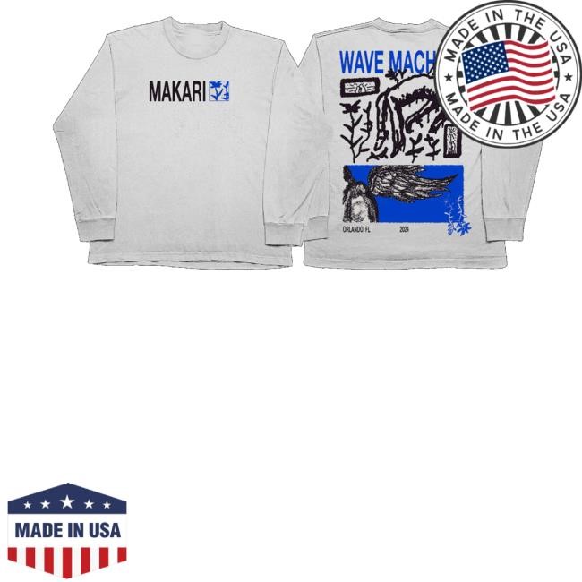 Makari Band Merch Wave Machine Classic Shirt