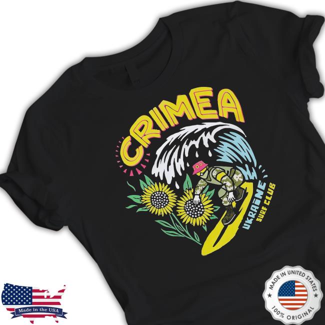 Official crimea Ukraine Surf Club Tee Shirt Official crimea Ukraine Surf Club Hoodie