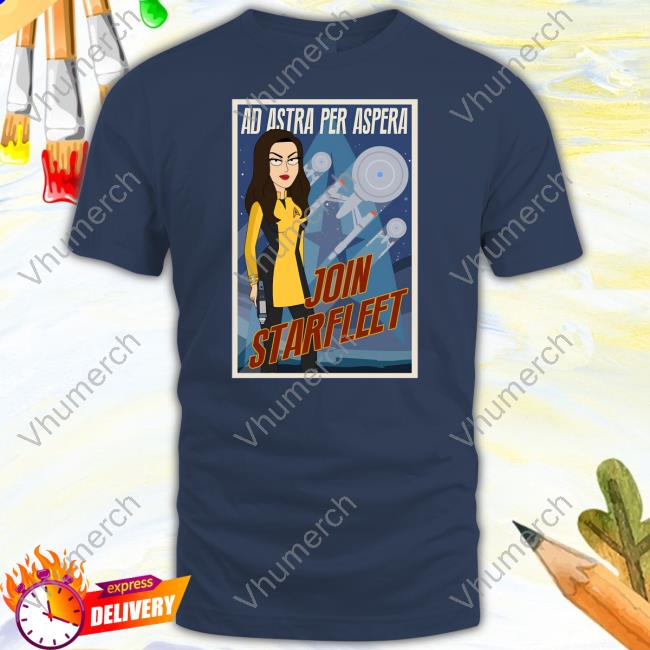 Ad Astra Per Aspera Join Starfleet T-Shirt, Hoodie, Tank Top, Sweater And Long Sleeve T-Shirt
