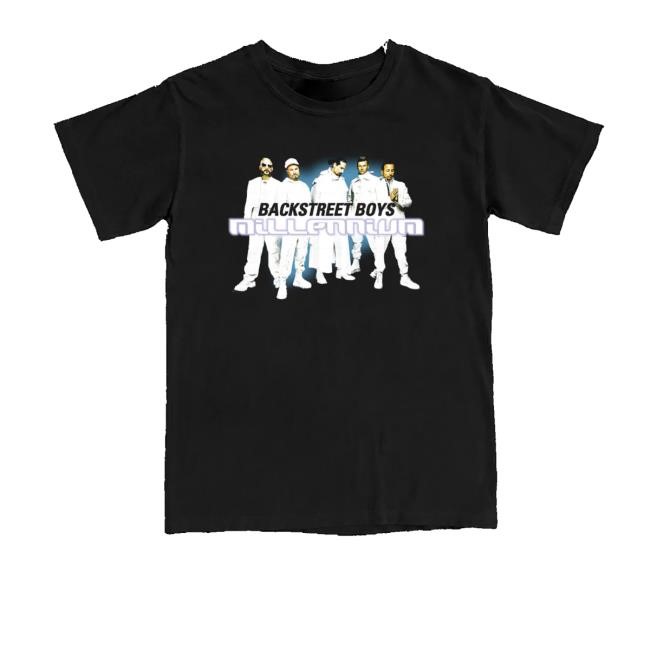 Backstreetboys Merch Millennium Black Hoodie Sweatshirt Backstreetboys Merch Store Shop Millennium Black Shirt