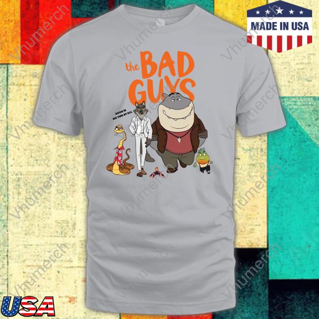 Serarel The Bad Guys Good Is No Fun At All Long Sleeve Tee Shirt