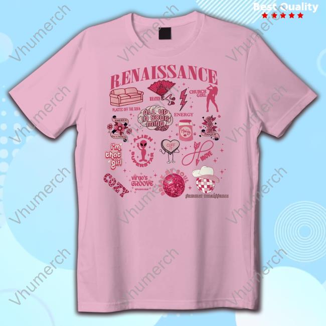 Destinyteesus Beyonce Renaissance Full Song T Shirts