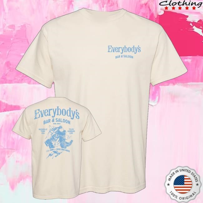 Tyler Hubbard Merch Shop Everybody's Bar 2025 Hoodie
