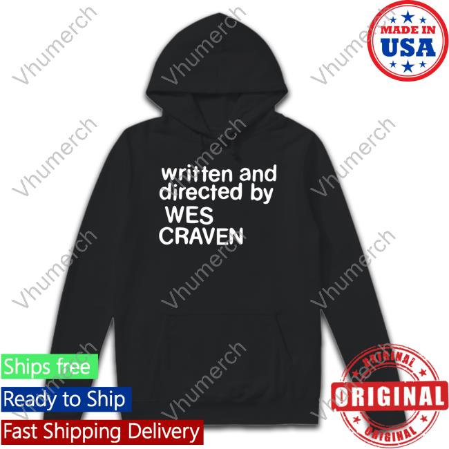 Official Written And Directed By Wes Craven Tee Shirt