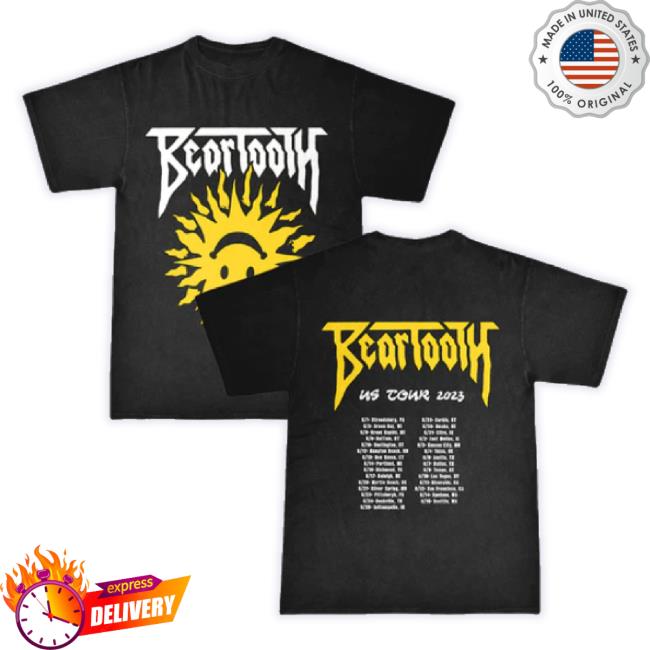 Official Beartooth Band Merch Store Summer 2023 Tour T Long Sleeve Tee Beartoothband Shop