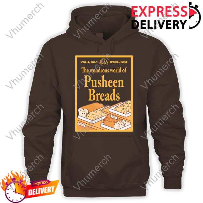 The Wondrous World Of Pusheen Breads Hoodie