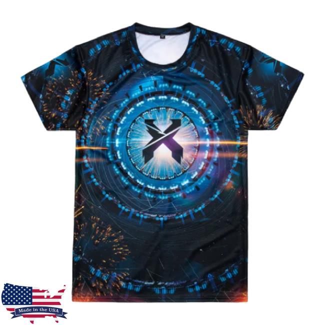 Official Excision Merch Store Stadium Line Up Dye Sub TankTop (Blue/Black) Excisionmerch Shop