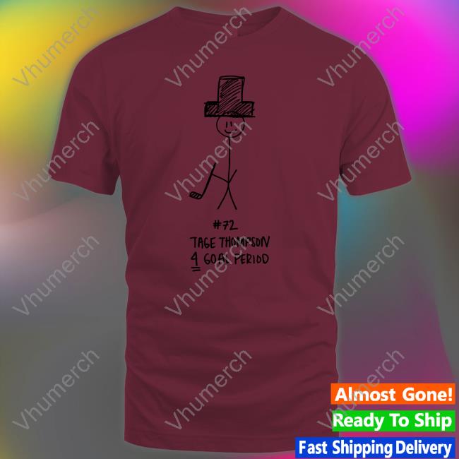 Buffalo Sabres 72 Tage Thompson 4 Goal Period Tee