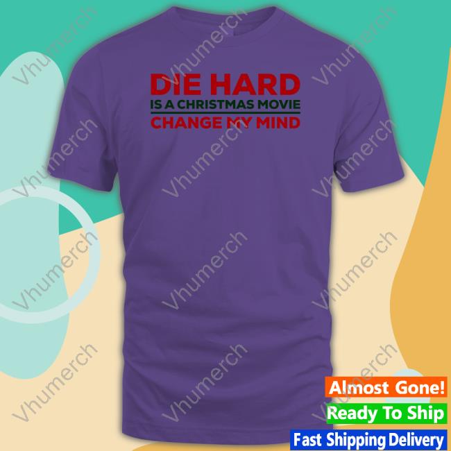 Steven Crowder Die Hard Is A Christmas Movie Change My Mind Long Sleeve T Shirt Mug Club
