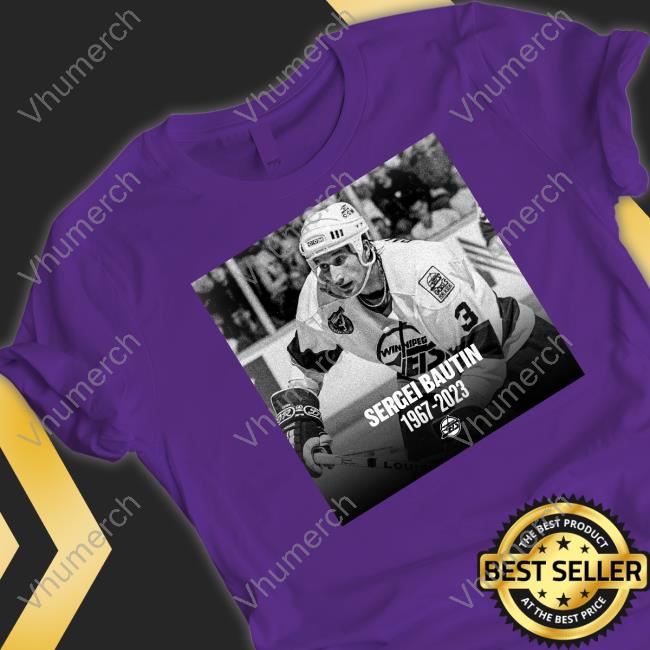 The Winnipeg Jets Hockey Club Sergei Bautin 1967-2023 Shirt