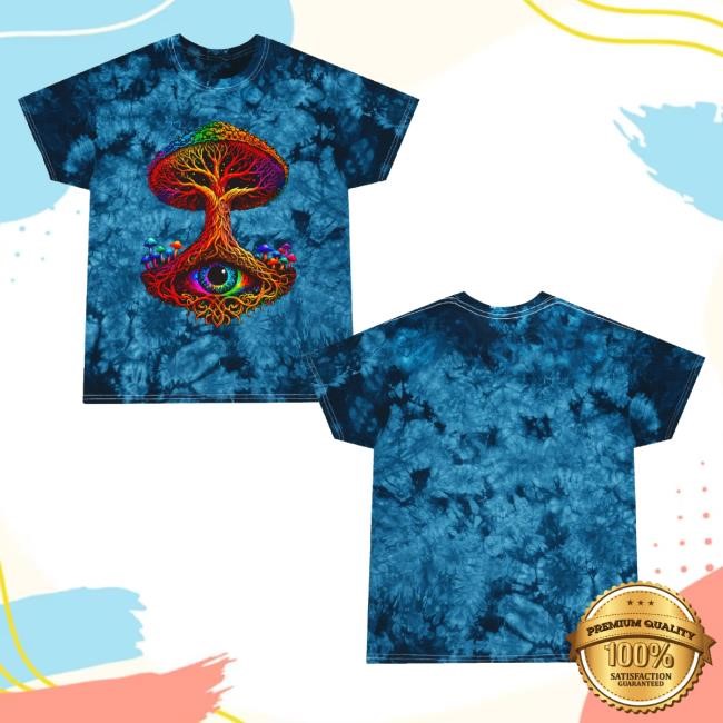 Official Taostyx64 Merch The World Tree Tie Dye Tee