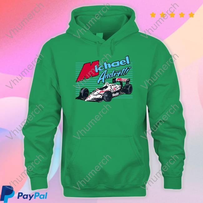 The Shopindy Merch Michael Andretti Tee Shirt