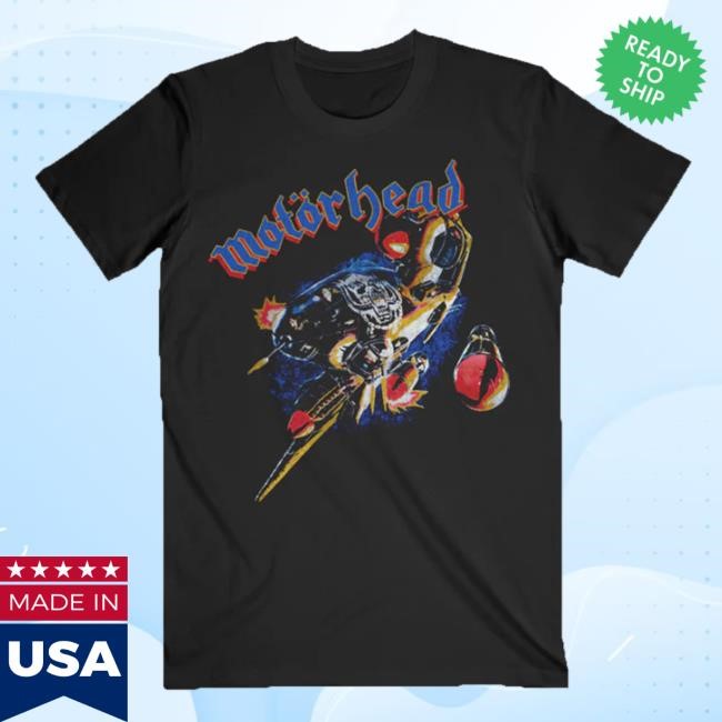 Motorhead Merch Bomber Album Cover Shirts