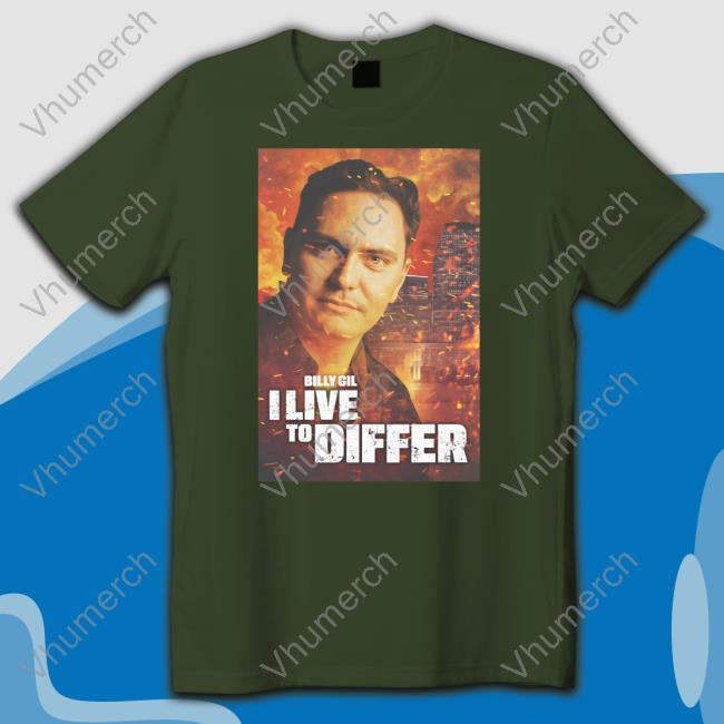 Lebatardaf Merch Billy Gil I Live To Differ Tank Top