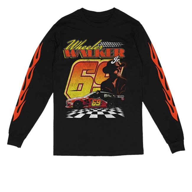 Wheeler Walker Jr Merch Shop 69 Racing Sweatshirt