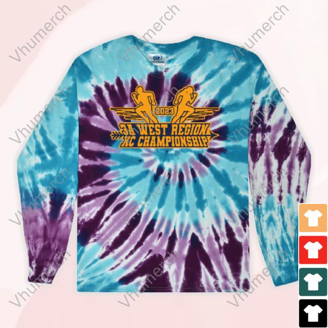 Trending 3A West Region Xc Championship Tie Dye Shirt Barbados