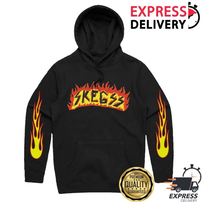 Merchjungle Merch Skegss Flame Hoodie Sweatshirt